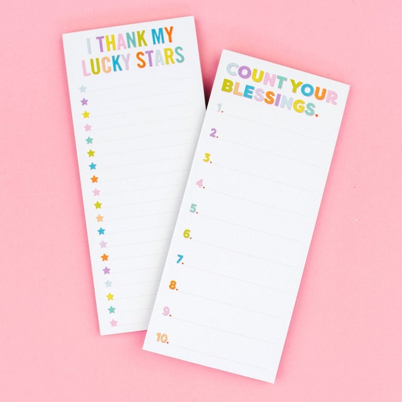 Lucky Stars Notepad Lucky Stars Notepad