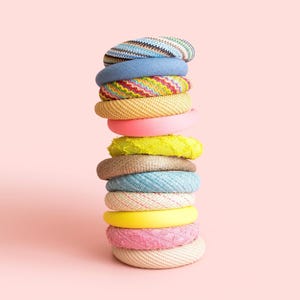 Colorful Rattan Headband, Lightweight Spring Style (One Size) image 3