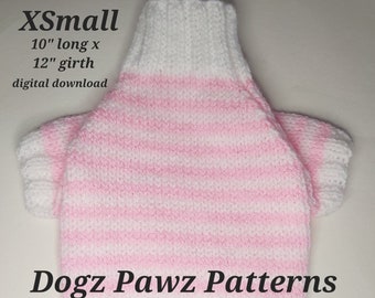 XSMALL dog PDF patterns