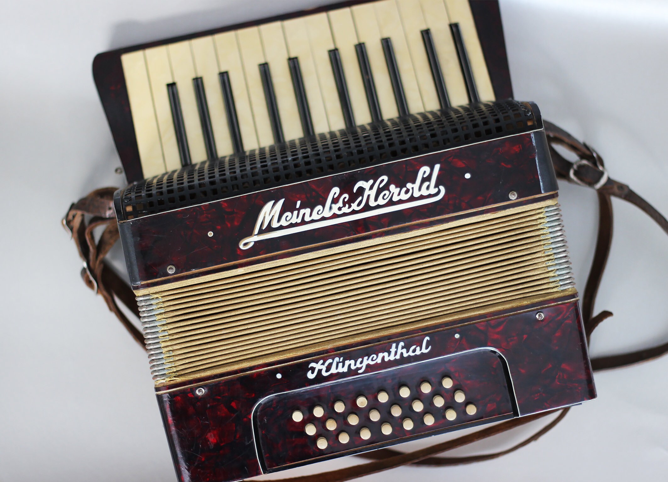 Rare Vintage Meinel & Herold Accordion, Made in Germany Etsy