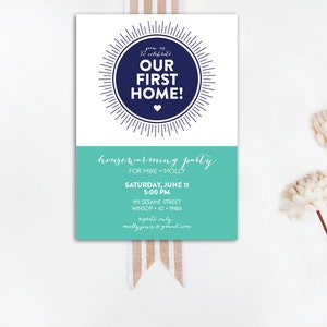 INSTANT DOWNLOAD housewarming party invitation / housewarming invitation / our first home / new home / new home party / housewarming bbq