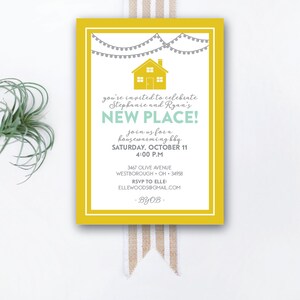 INSTANT DOWNLOAD housewarming invitation / housewarming party / new home / first home / our new home / house party invitation