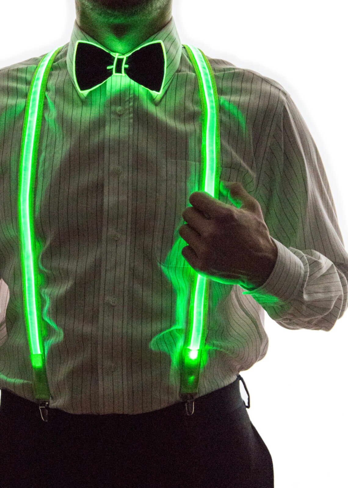 glow in the dark bow tie