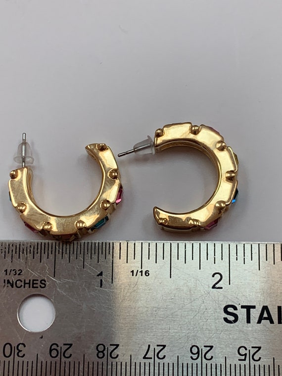 Swarovski, SWAN signed sparkle multi color crysta… - image 9