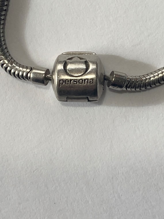 Vintage "Persona" marked, Sterling Silver .925 Ch… - image 6