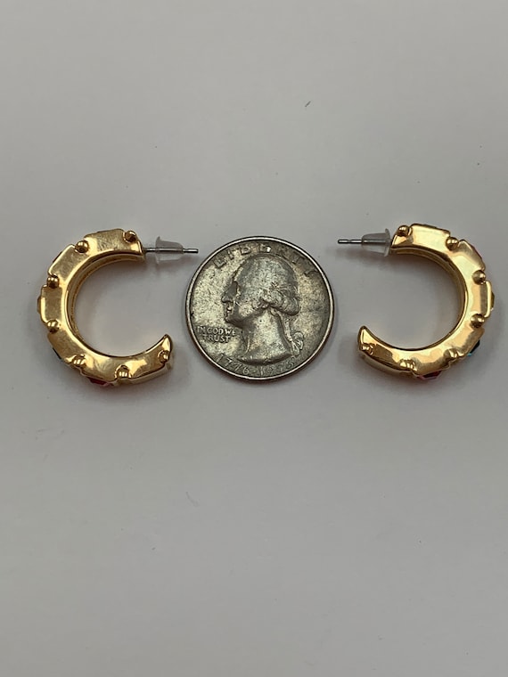 Swarovski, SWAN signed sparkle multi color crysta… - image 8