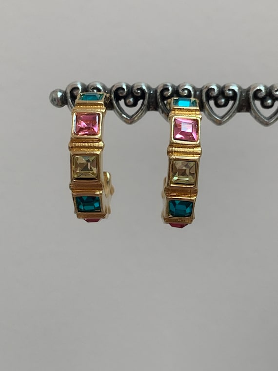 Swarovski, SWAN signed sparkle multi color crysta… - image 5