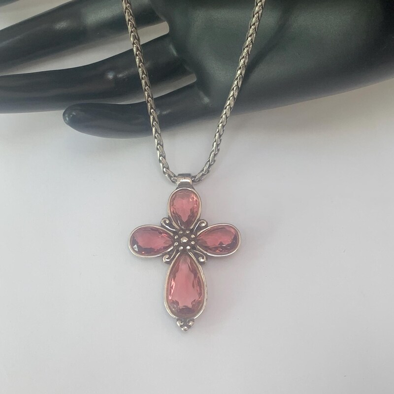 Brighton - Women's Amphora Large Cross Necklace