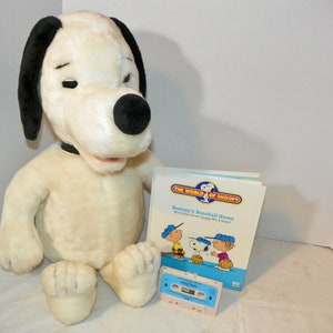 RARE Vintage 1980's Worlds of Wonder the Talking Snoopy Doll With