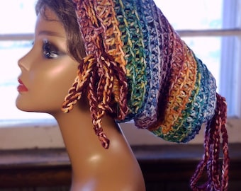 Extra Long Headband, Dreadlock Wrap, Hat for Dreads