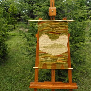 Original woven textile wall-hanging