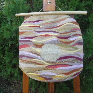 Original hand woven textile wall-hanging