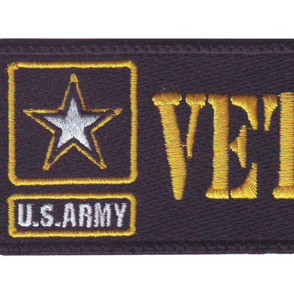 US Army Veteran Embroidered Patch