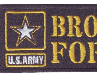 US Army Brothers Forever Embroidered Patch