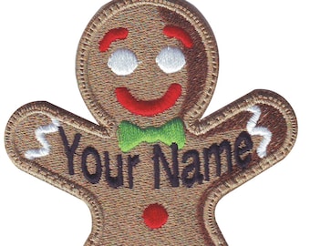 Personalizowana haftowana naszywka z piernikiem