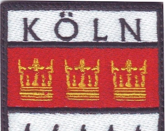 Koln Germany Shield Embroidered Patch