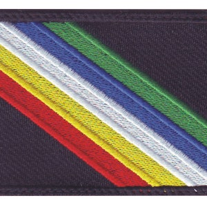 Disability Pride New Flag Embroidered Patch