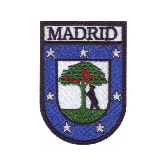 Parche Bordado Escudo España Madrid España