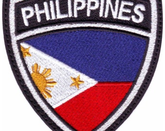 Philippines Crest Flag Embroidered Patch