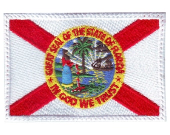 Parche bordado bandera de Florida