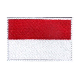 Indonesia Flag Embroidered Patch