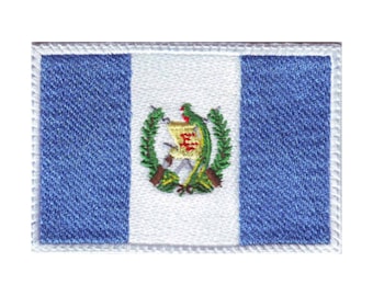 Toppa ricamata con bandiera del Guatemala