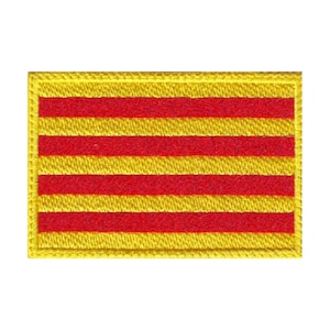 Catalunya Flag Embroidered Patch