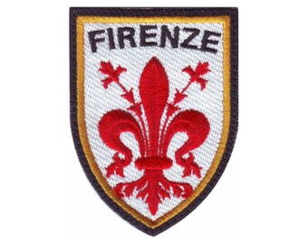 Italy Florence Firenze Shield Embroidered Patch