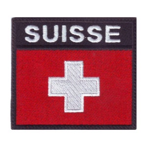 Switzerland Badge Flag Embroidered  Patch