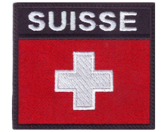 Switzerland Badge Flag Embroidered  Patch