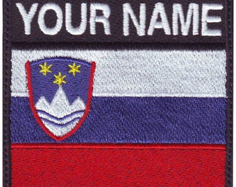 1x Slovenia Flag Slovene Embroidered Slovenian Iron On Patch National emblem DIY 1x Slovenia Flag Slovene Embroidered Slovenian Iron On Patch National emblem DIY