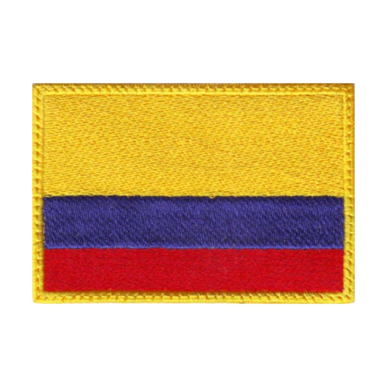 Parche Bordado Bandera de Colombia imagen 1