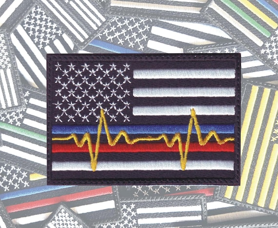 Legeon Subdued American Ems Medic 2x3.25 Paramedic Med Emt | Meses sin interés