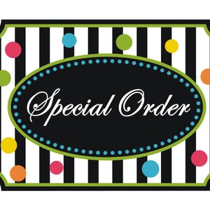 Special Order 1 Embroidered Patch
