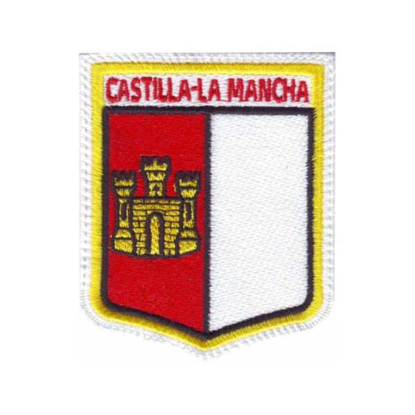 Spain Castilla La Mancha Shield Embroidered Patch