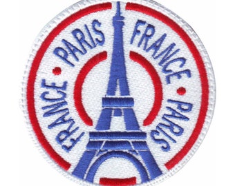 Paris France (D) Embroidered Patch