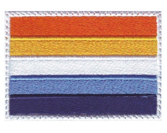 Aroace Flag LGBTQIA+ Embroidered Patch
