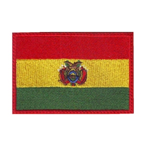 Bolivia Flag Embroidered Patch