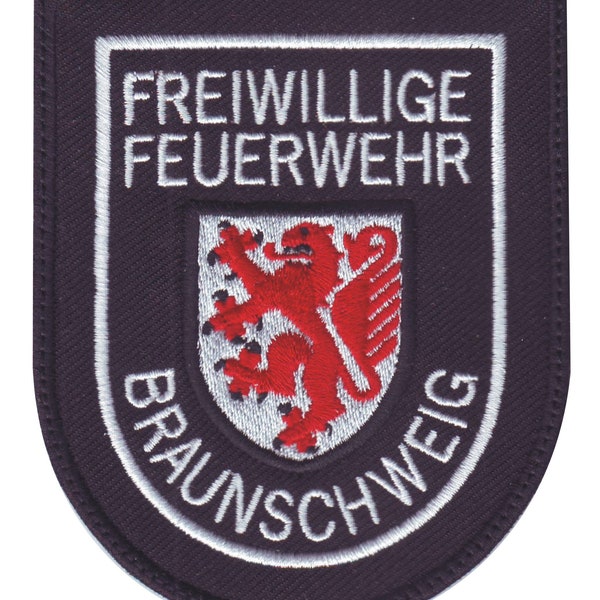 Freiwillige Feuerwehr Braunschweig Shield Embroidered Patch