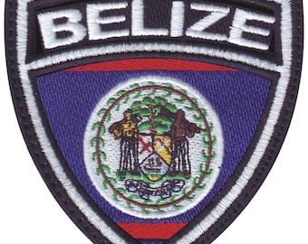 Naszywka haftowana z herbem Belize