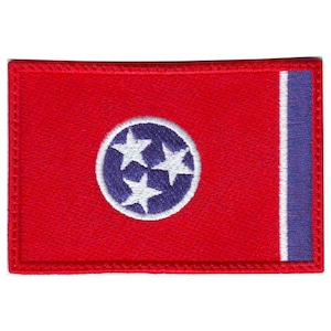Tennessee Flag Embroidered Patch