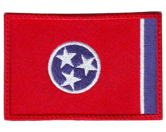 Tennessee Flag Embroidered Patch