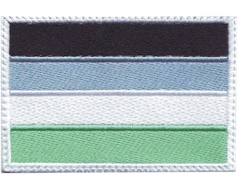 Aroace Pride Flag Embroidered Patch