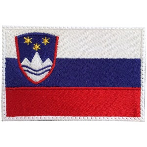 Slovenia Flag Embroidered Patch