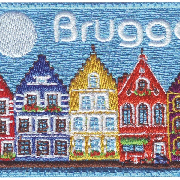 Brugge Brujas Embroidered Patch