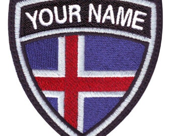 Bandiera patch ricamato Italia - 9 x 6 cm