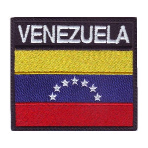 Venezuela Badge Flag Embroidered  Patch