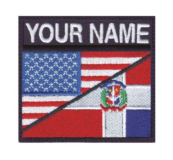 Ecusson Patche Dominicain Drapeau République Dominicaine Antilles Pays Monde - Foto 6