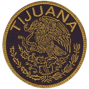 ティファナ メキシコ イーグルシールド 刺繍パッチ