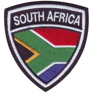 South Africa Crest Flag Embroidered Patch